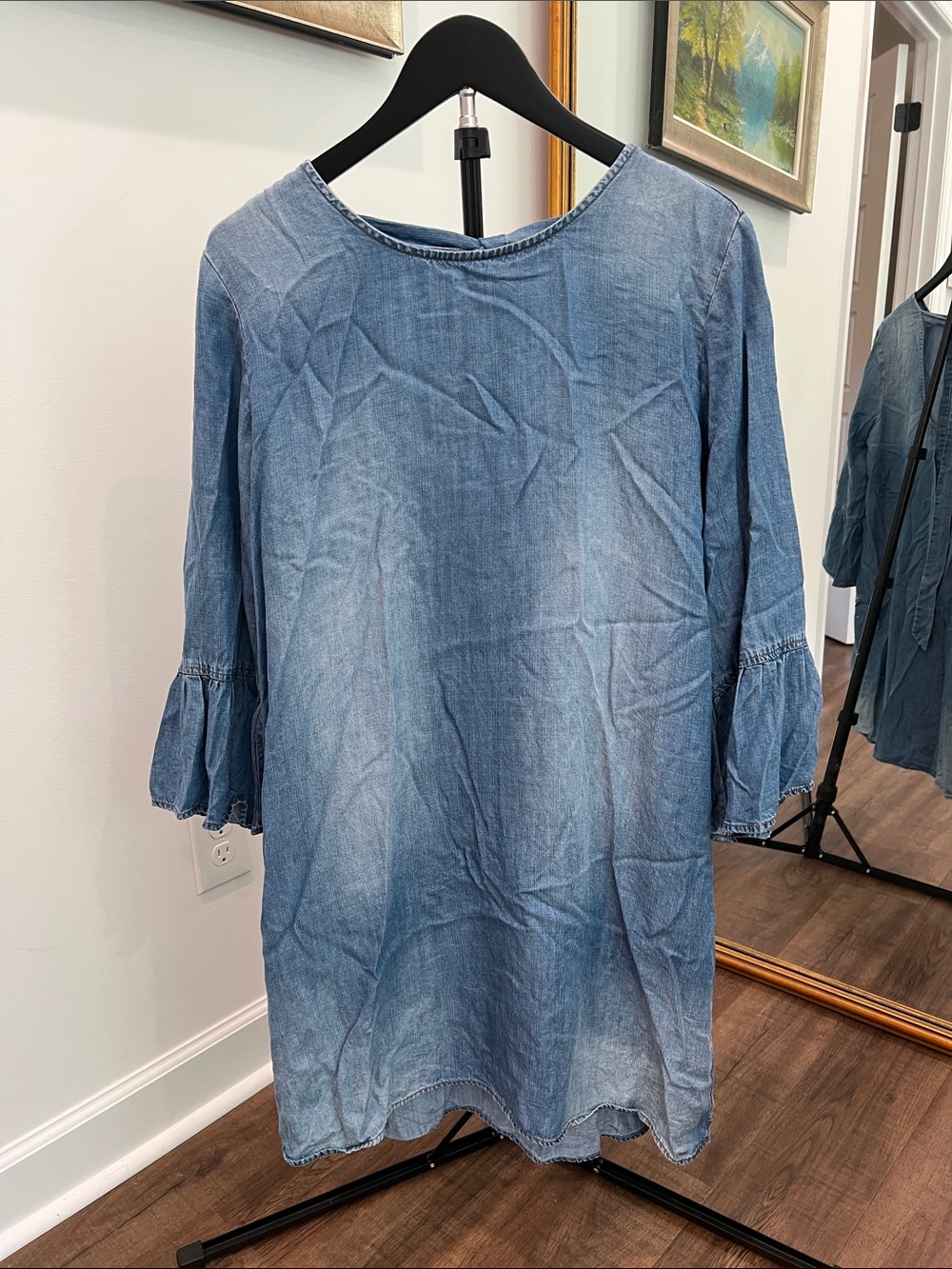 Cloth & Stone Denim Shirtdress